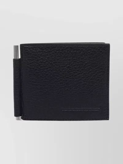 Tom Ford Textured Money Clip Wallet For Cards