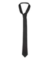 Tom Ford Pointed Tip Silk Tie For Formal Attire In Black