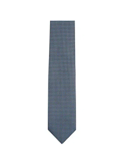 Tom Ford Textured Silk Tie In Green
