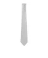Tom Ford Textured Tie In Gray