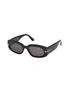 Tom Ford Square-frame Sunglasses In Black
