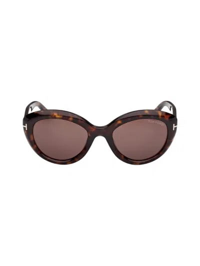 Tom Ford Tf 1316 Stacy Sunglasses In Brown