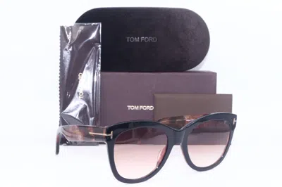 Pre-owned Tom Ford Tf 870 05f Wallace Black Gradient Authentic Frames Sunglass 54-20 In Brown