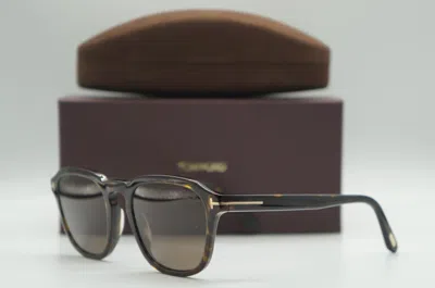 Pre-owned Tom Ford Tf 931 52h Dark Havana Brown Pol Authentic Sunglasses Frames 52-21