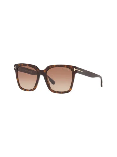 Tom Ford Tf 952 /s - Selby Sunglasses In Brown
