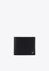 Tom Ford Tf Bi-fold Leather Wallet In Black