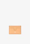 Tom Ford Tf Classic Cardholder In Calf Leather In Beige