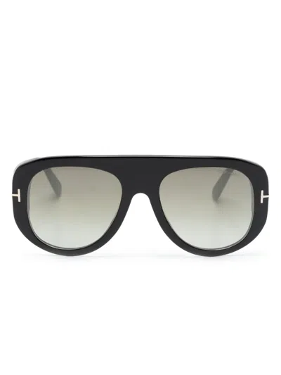 Tom Ford Cecil D-frame Sunglasses In Black