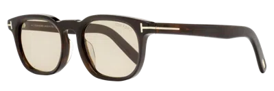 Tom Ford Alternative Fit Rectangular-frame Sunglasses In Purple
