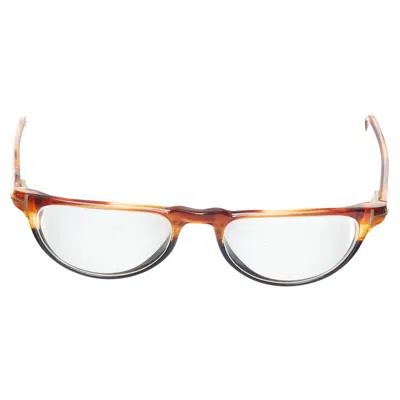 Tom Ford Tf5117 Tortoise Half Sphere Prescription Reading Glasses In Brown
