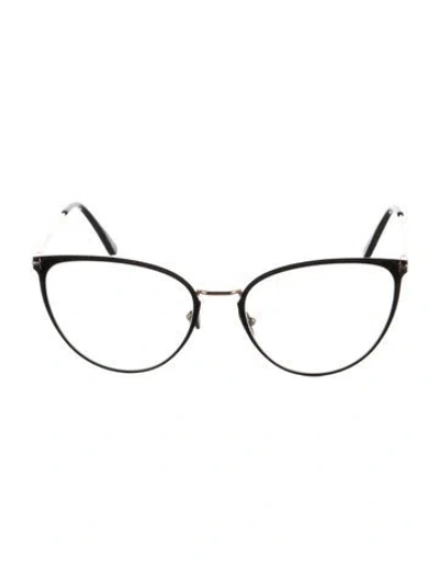 Pre-owned Tom Ford Tf5573 B Cat-eye Eyeglasses In Multi