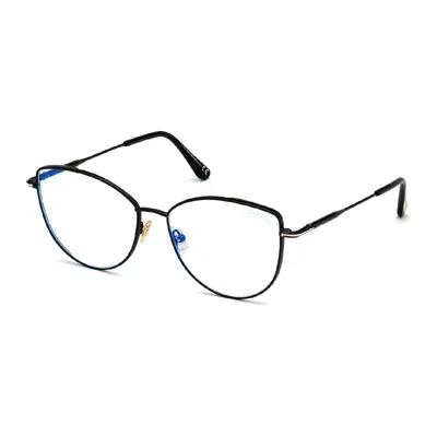 Tom Ford Tf5667-b001 Eyeglasses In Black