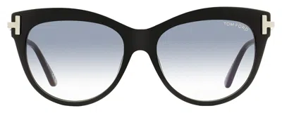 Tom Ford Tf821 Cat-eye Sunglasses In Black