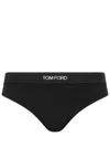 Tom Ford Thong With Logo In Black
