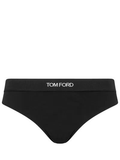 Tom Ford Thong With Logo In Multi