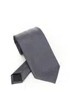 Tom Ford Silk Geometric-pattern Tie In Blue