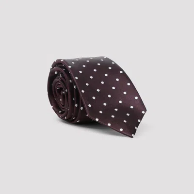 Tom Ford Tie In Burgundy