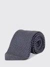 Tom Ford Patterned Silk Tie In Blue
