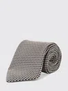 Tom Ford Patterned Silk Tie In Brown