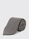 Tom Ford Silk Patterned Tie In Gold