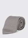 Tom Ford Patterned Silk Tie In Gray