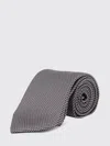 Tom Ford Patterned Silk Tie In Gray