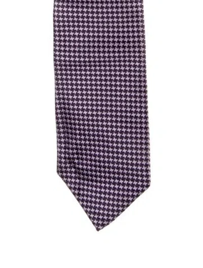 Pre-owned Tom Ford Tie In Purple