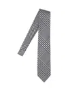 Tom Ford Alternate Silk Tie 8cm Ties And Bow Ties Grey In Multi
