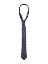 Tom Ford Regimental Tie Striped Pattern Slim Shape In Black