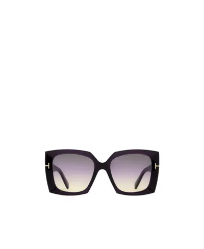 Tom Ford Tinted Oversize-frame Sunglasses In Black
