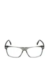 Tom Ford T-logo Rectangle-frame Glasses In Brown