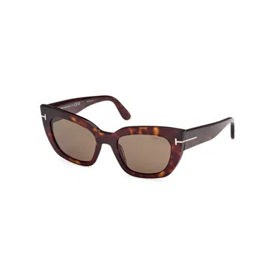 Tom Ford Athena Ft1190 52h In Brown