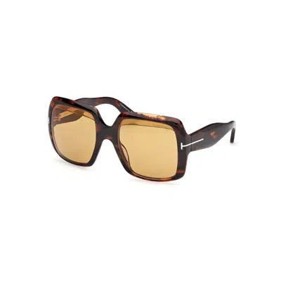 Tom Ford Aurora Ft1194 52e In Brown