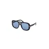 Tom Ford Oversize-frame Sunglasses In Black