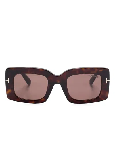 Tom Ford Brigitta Ft1188 52e In Brown