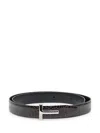 Tom Ford Reversible Crocodile Leather Belt Belts Brown In Brown