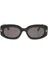 Tom Ford Square-frame Sunglasses In Black