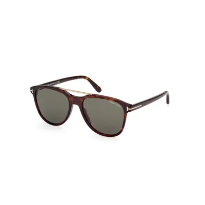 Tom Ford Ft109852n In 5452n - Avana Scura / Verde