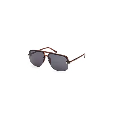 Tom Ford Hugo-02 Ft1003 45v In Gray