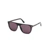 Tom Ford Lionel 55mm Square Sunglasses