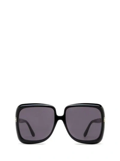 Tom Ford Lorelai Ft1156 01a In Shiny Black