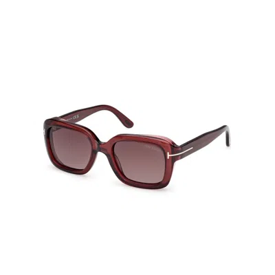 Tom Ford Natalia-02 Ft1283 69t In Brown