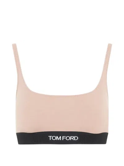 Tom Ford Signature Modal Bralette In Pink