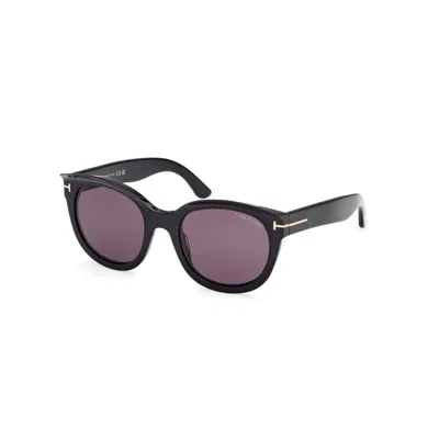 Tom Ford Raffa Ft1100 01a In Shiny Black