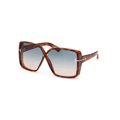 Tom Ford Yvonne Ft1117 53p In Brown