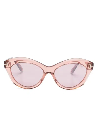 Tom Ford Toni Sunglasses In Rosa