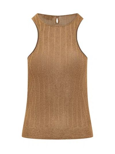 Tom Ford Top Knitted In Gold