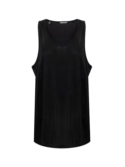 Tom Ford Top Semi-transparent  In Black