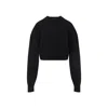 Tom Ford Knitted Sweater In Wool And Cashmere Blend In Black