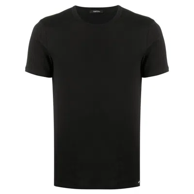Tom Ford Slim-fit Stretch Cotton-jersey T-shirt Underwear Black In Blue